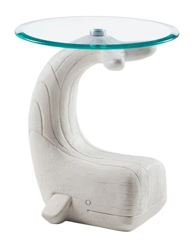 Linon Wally The Whale Side Table In Neutral