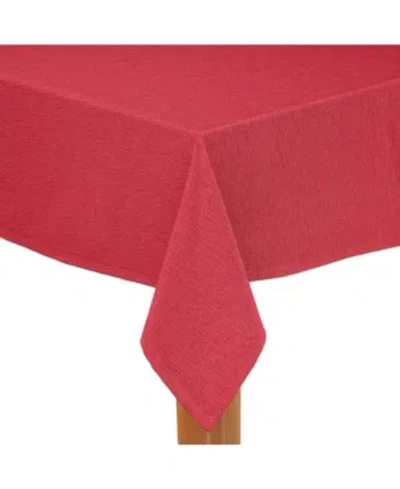 LINTEX DANUBE 60"X120" TABLECLOTH SCARLET