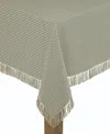 Lintex Homespun Sage 100% Cotton Tablecloth 52"x70" In Sage