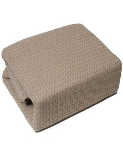 Lintex Marquis 100 Cotton Blanket In Brown