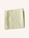 Lintico Cotton Linen Napkins Solid Color Placemats Tea Towels In Yellow