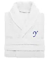 Linum Home 100% Turkish Cotton Personalized Unisex Herringbone Bath Robe