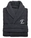 Linum Home 100% Turkish Cotton Personalized Unisex Herringbone Bath Robe