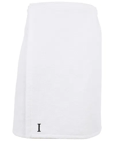 Linum Home 100% Turkish Cotton Terry Personalized Men's Bath Wrap