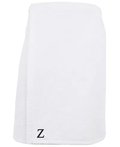 Linum Home 100% Turkish Cotton Terry Personalized Men's Bath Wrap
