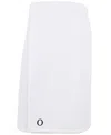 Linum Home 100% Turkish Cotton Terry Personalized Women's Bath Wrap In White