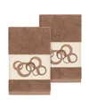Linum Home Annabelle 2-pc. Embellished Hand Towel Set