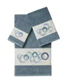 Linum Home Annabelle 3-pc. Embellished Towel Set Bedding