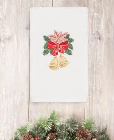 LINUM HOME CHRISTMAS BELLS 100 TURKISH COTTON HAND TOWELS