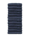 Linum Home Denzi 12-pc. Washcloth Set Bedding In Navy