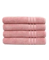 Linum Home Denzi 4-pc. Bath Towel Set Bedding In Pink