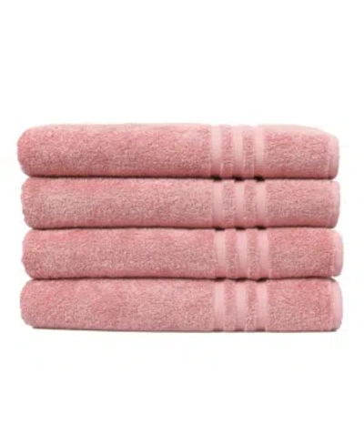 Linum Home Denzi 4-pc. Bath Towel Set Bedding In Pink