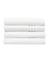 Linum Home Denzi 4-pc. Bath Towel Set Bedding In White