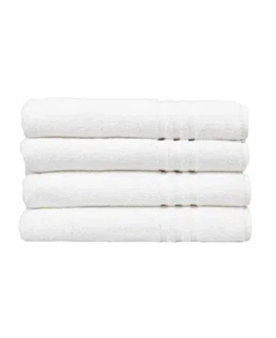 Linum Home Denzi 4-pc. Bath Towel Set Bedding In White