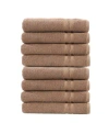 Linum Home Denzi 8-pc. Hand Towel Set In Light Brown