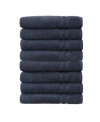 Linum Home Denzi 8-pc. Hand Towel Set Bedding In Navy