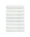 Linum Home Denzi 8-pc. Hand Towel Set Bedding In White