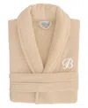 Linum Home Unisex 100% Turkish Cotton Terry Bath Robe In Beige B