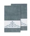 Linum Home Scarlet 2-pc. Embellished Bath Towel Set