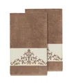 Linum Home Scarlet 2-pc. Embellished Bath Towel Set