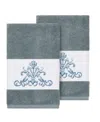 Linum Home Scarlet 2-pc. Embellished Hand Towel Set Bedding