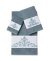 Linum Home Scarlet 3-pc. Embellished Towel Set Bedding