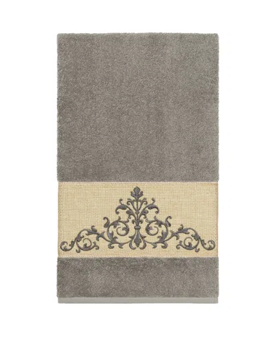 Linum Home Scarlet Bath Towel In Gray