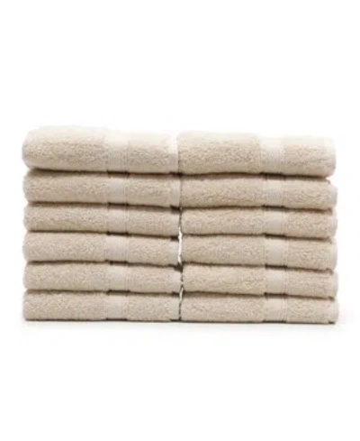 Linum Home Sinemis 12-pc. Washcloth Set Bedding In Beige