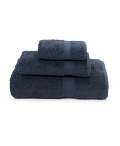 Linum Home Sinemis 3-pc. Towel Set Bedding In Navy