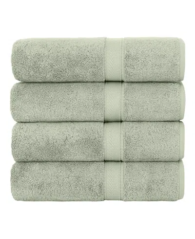 Linum Home Sinemis 4-pc. Bath Towel Set In Green