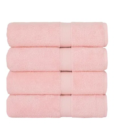 Linum Home Sinemis 4-pc. Bath Towel Set In Pink