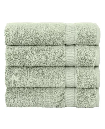 Linum Home Sinemis 4-pc. Hand Towel Set In Green