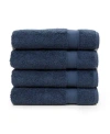 Linum Home Sinemis 4-pc. Hand Towel Set Bedding In Navy