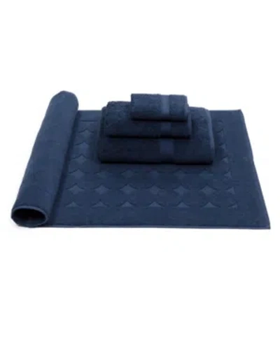 Linum Home Sinemis 4-pc. Towel Set Bedding In Navy