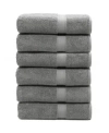 Linum Home Sinemis 6-pc. Bath Towel Set In Dark Grey