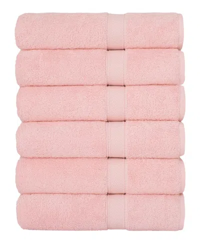 Linum Home Sinemis 6-pc. Bath Towel Set In Pink