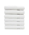 Linum Home Sinemis 6-pc. Terry Hand Towel Set Bedding In White