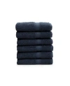 Linum Home Sinemis 6-pc. Terry Washcloth Set Bedding In Navy