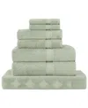 Linum Home Sinemis Terry 7-pc. Towel Set In Green