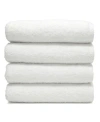 Linum Home Soft Twist 4-pc. Hand Towel Set Bedding In White