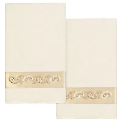 Linum Home Textiles 100% Turkish Cotton Bath Towel In Cream