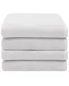 Linum Home Textiles 100% Turkish Cotton Ediree Bath Towels (set Of 4) In Silver