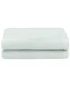 Linum Home Textiles 100% Turkish Cotton Ediree Fingertip Towels (set Of 2) In Aqua