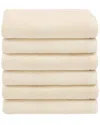 Linum Home Textiles 100% Turkish Cotton Ediree Fingertip Towels (set Of 6) In Beige