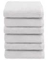 Linum Home Textiles Ediree 6-pc. Hand Towel In Silver