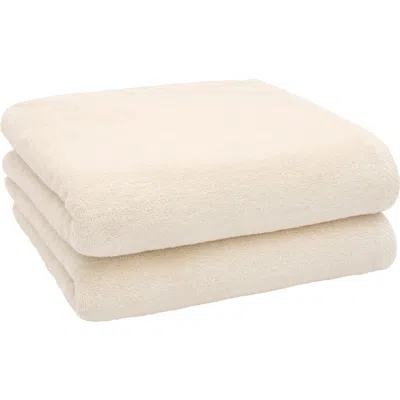 Linum Home Textiles 2-pack Ediree Cotton Bath Towel Set In Sand