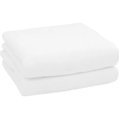 Linum Home Textiles 2-pack Ediree Cotton Bath Towel Set In White