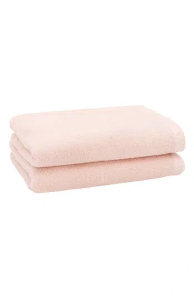 Linum Home Textiles 2-pack Ediree Cotton Fingertip Towel Set In Pink
