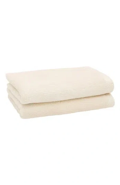 Linum Home Textiles 2-pack Ediree Cotton Fingertip Towel Set In Sand