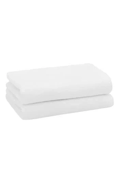 Linum Home Textiles 2-pack Ediree Cotton Fingertip Towel Set In White